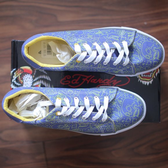 Ed Hardy Other - NWT Ed Hardy Skull Sneakers.